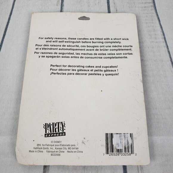 2/$25 Vintage  90s Disney Pocahontas Candles Meeko Percy Flit Turtle - Picture 9 of 10